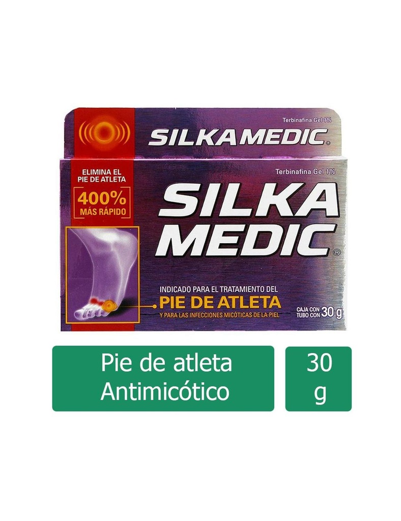 Silka Medic Pie De Atleta Gel 30 G 