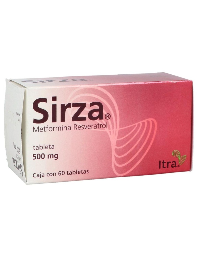 Sirza 500 Mg 60 Tabletas 