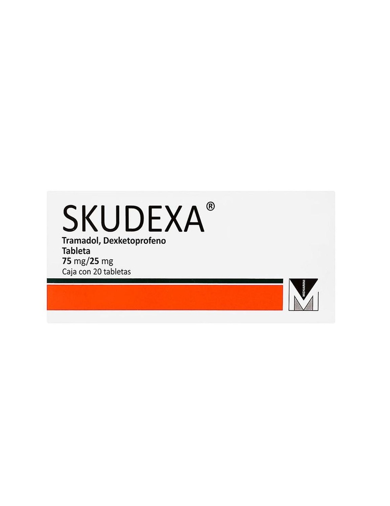 Skudexa 75/25 Mg 20 Tabletas 