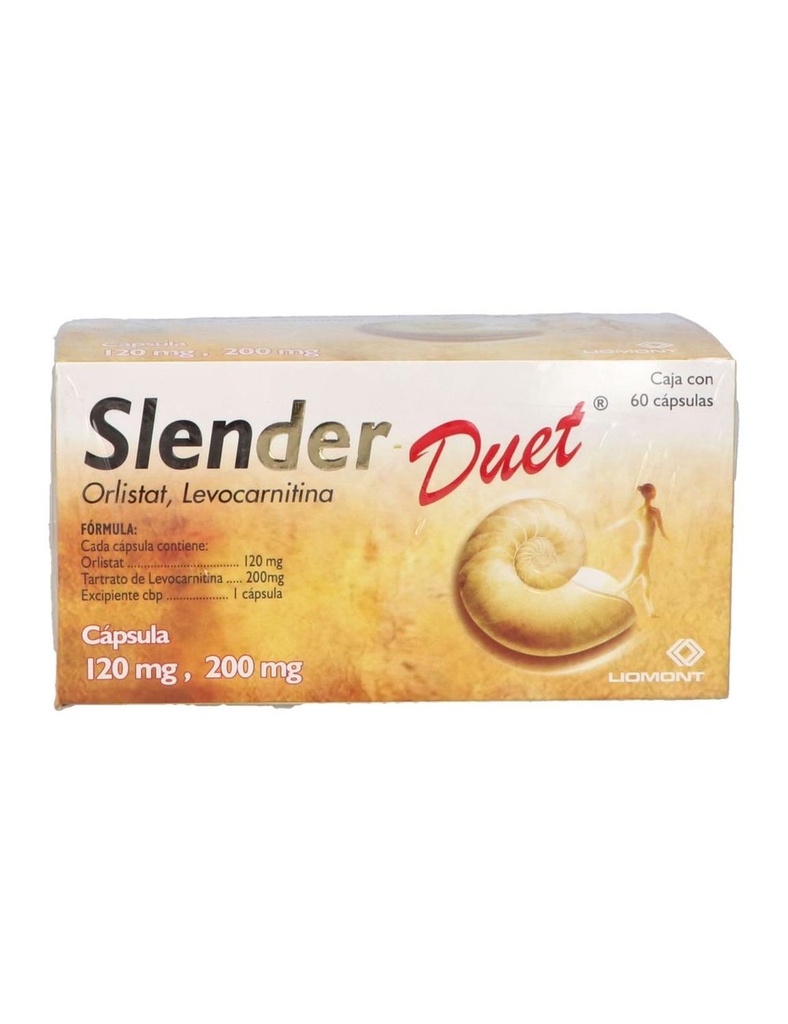 Slender Duet 120/200 Mg 60 Cápsulas 