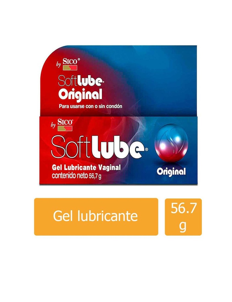 Soft Lube Original Lubricante Vaginal Tubo Con 56.7 G