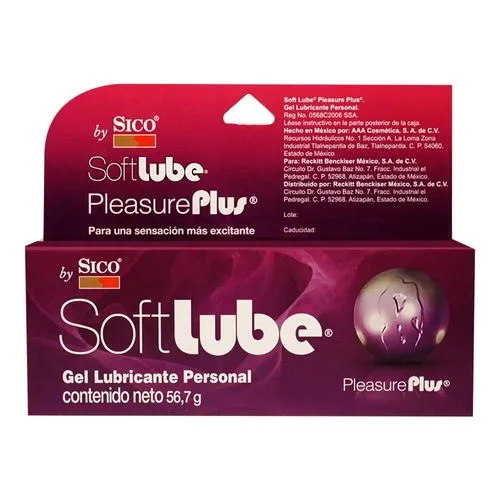 [7501685170178] Lubricante Sico Softlube Pleasure Plus 56.7 G 