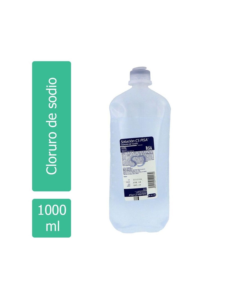 Isotónico Cloruro De Sodio Cs Plástico 1000 Ml 