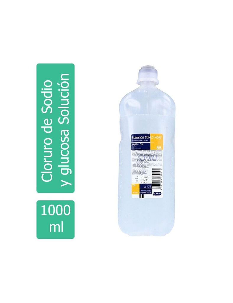Glucosa 9% Cloruro Sodio Dx-Cs Plástico 1 Lt 