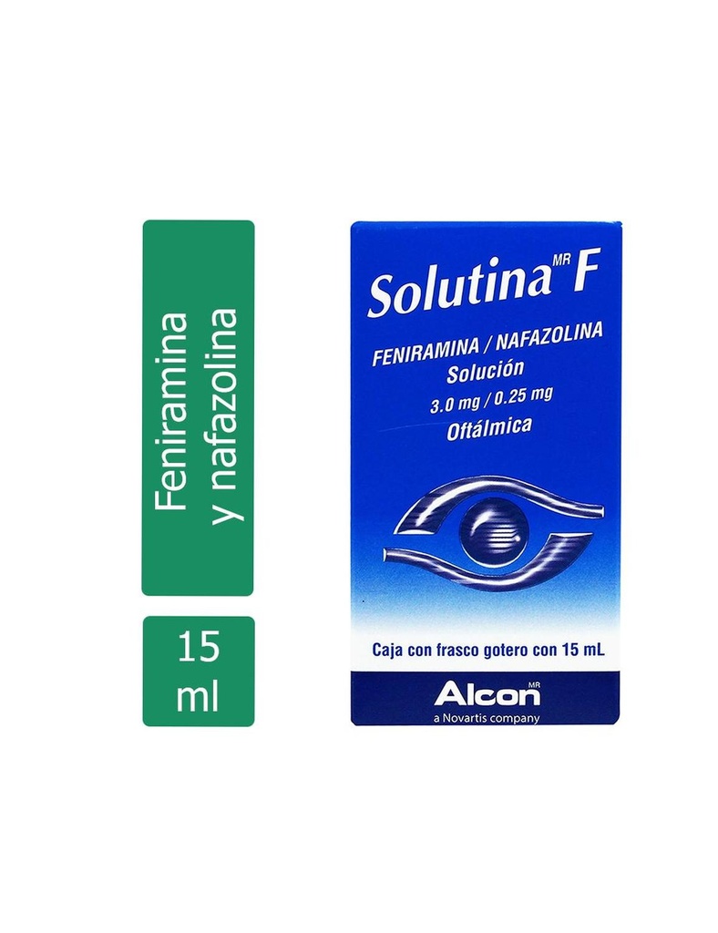 Solutina-F 3.00/0.16 Mg Solución Oftálmica 15 Ml 