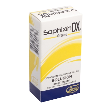 Sophixin Dxofteno 3/1 Mg Solución 5 Ml 