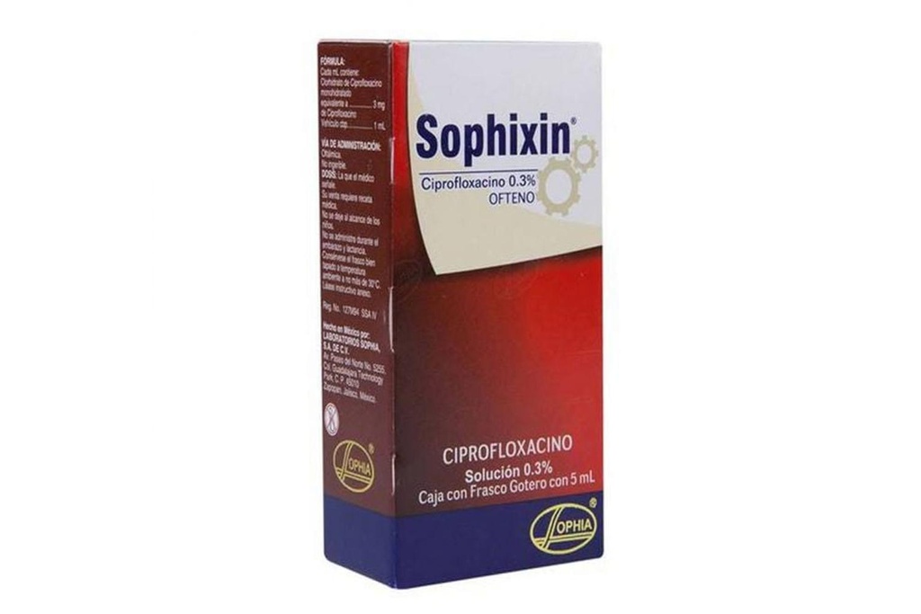 Sophixin Ofteno 3 Mg Solución 5 Ml 