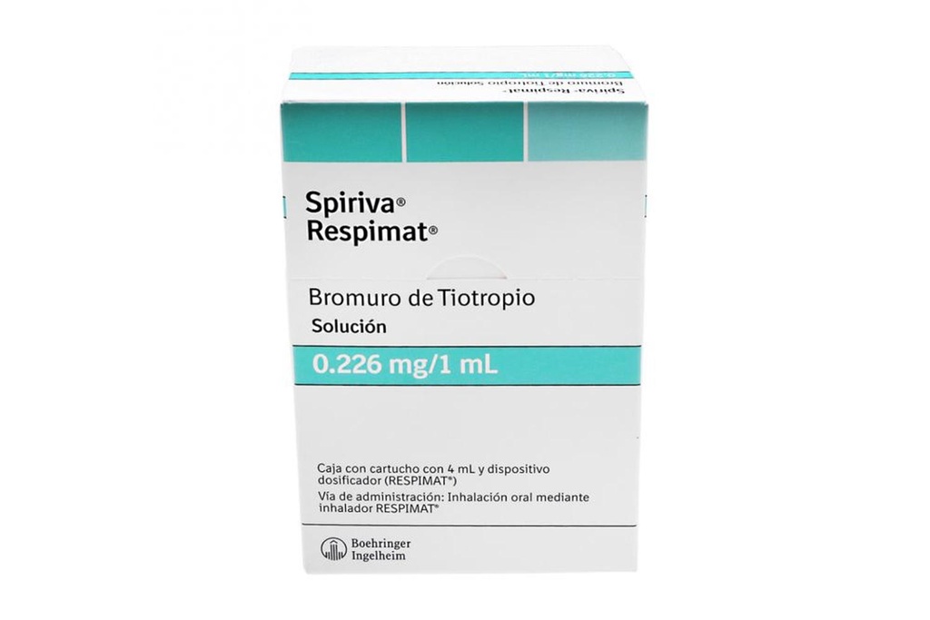 Spiriva Respimat 0.226 Mg / 1 Ml / 4 M Con Dosificador 