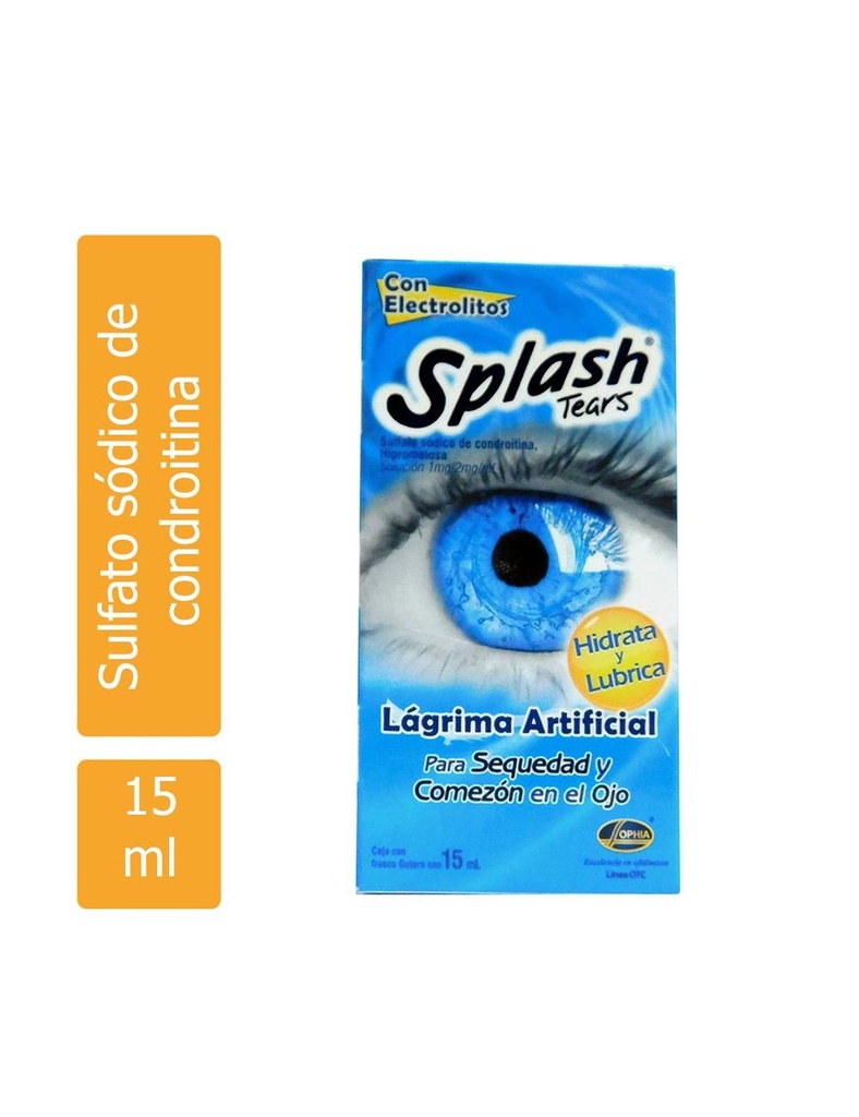 Splash Tears 211 Mg Solución Gotas 15 Ml 