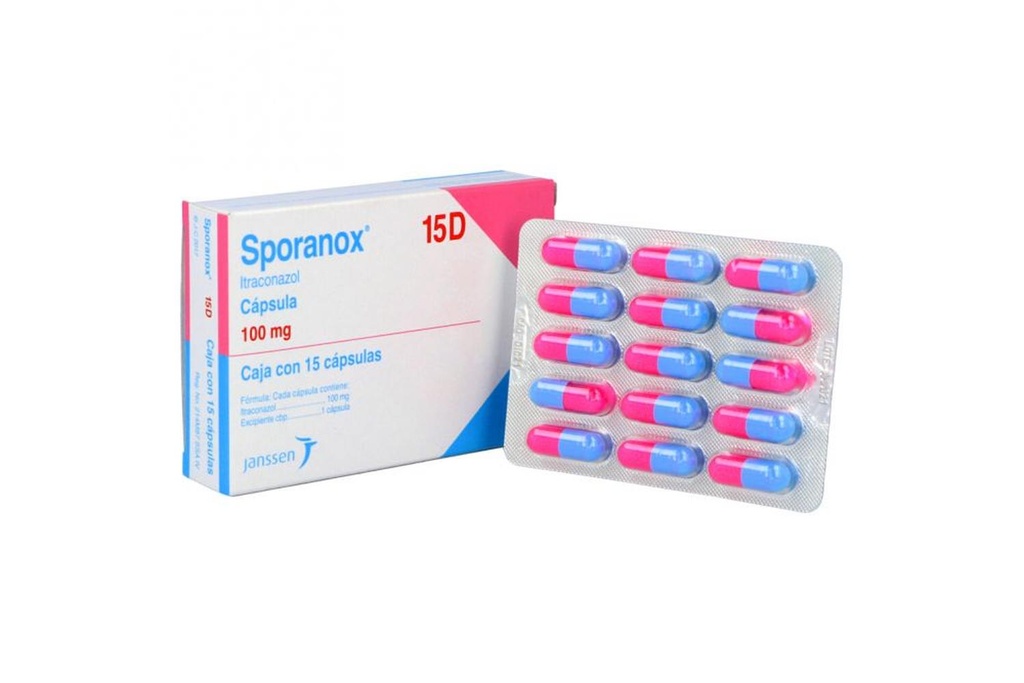 Sporanox 100 Mg 15D 15 Cápsulas 