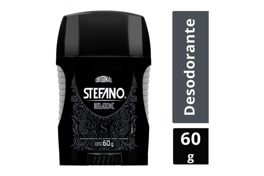 Desodorante Stefano Black Stick 60 G 