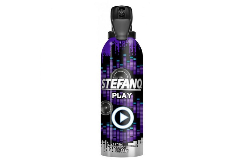 Desodorante Stefano Play Aerosol Spray 113 G 