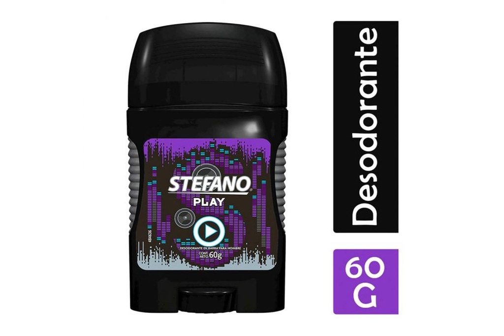 Desodorante Stefano Play Stick 60 G 