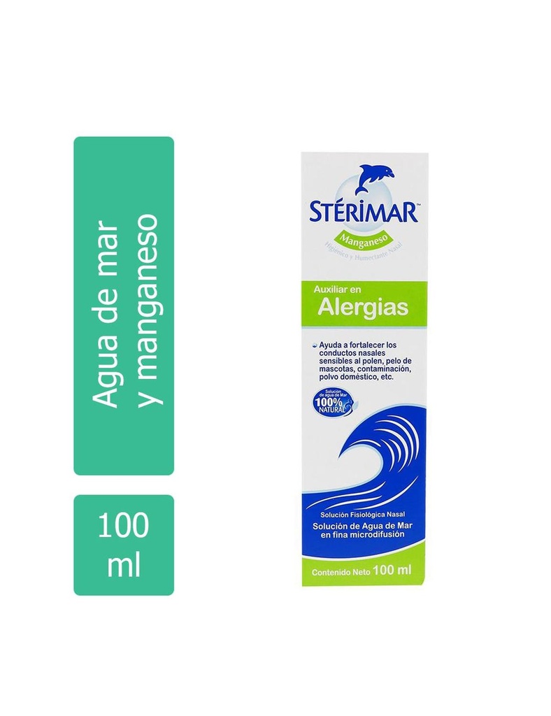 Stérimar Agua de Mar Magneso Nasal Spray 100 Ml 