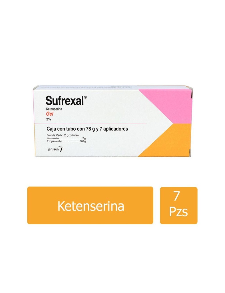 Sufrexal Vaginal Gel 78 G 7 Aplicadores 