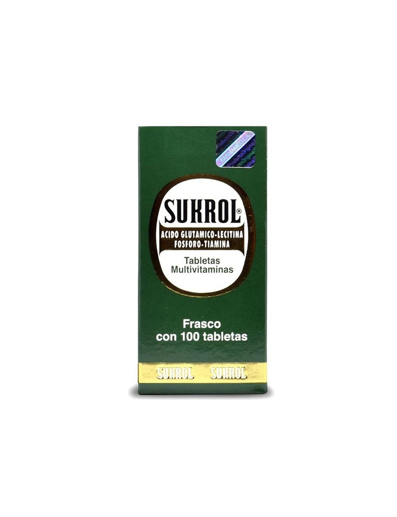 Sukrol 100 Tabletas 