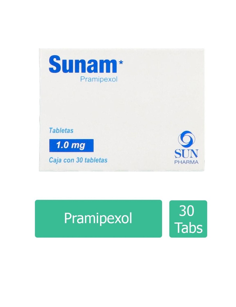 Sunam 1.0 Mg 30 Tabletas 