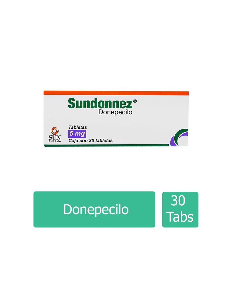 Sundonnez 5 Mg 30 Tabletas 