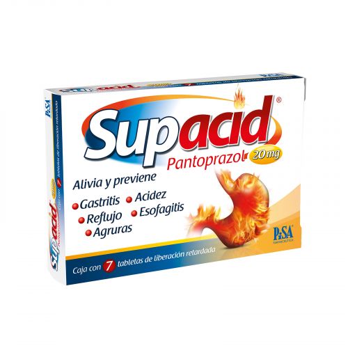 Supacid 20 Mg 7 Grageas 