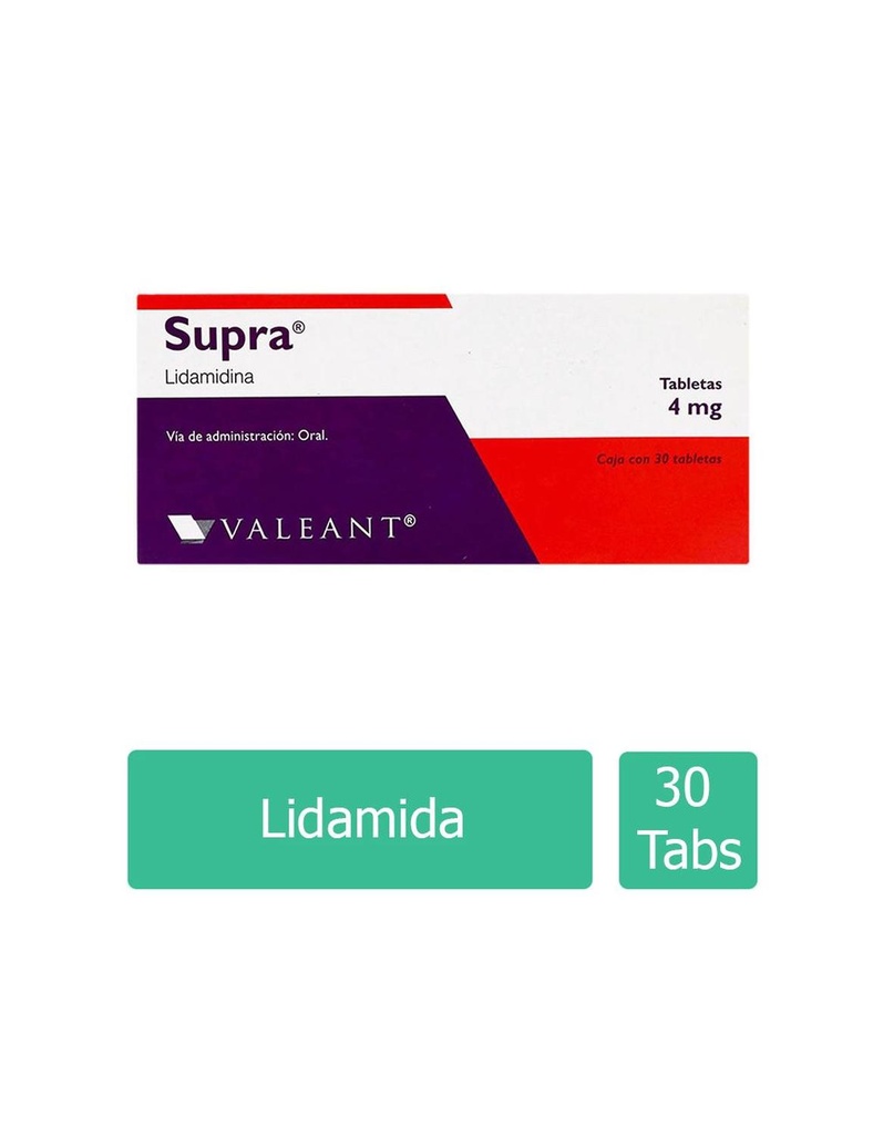 Supra 4 Mg 30 Tabletas 