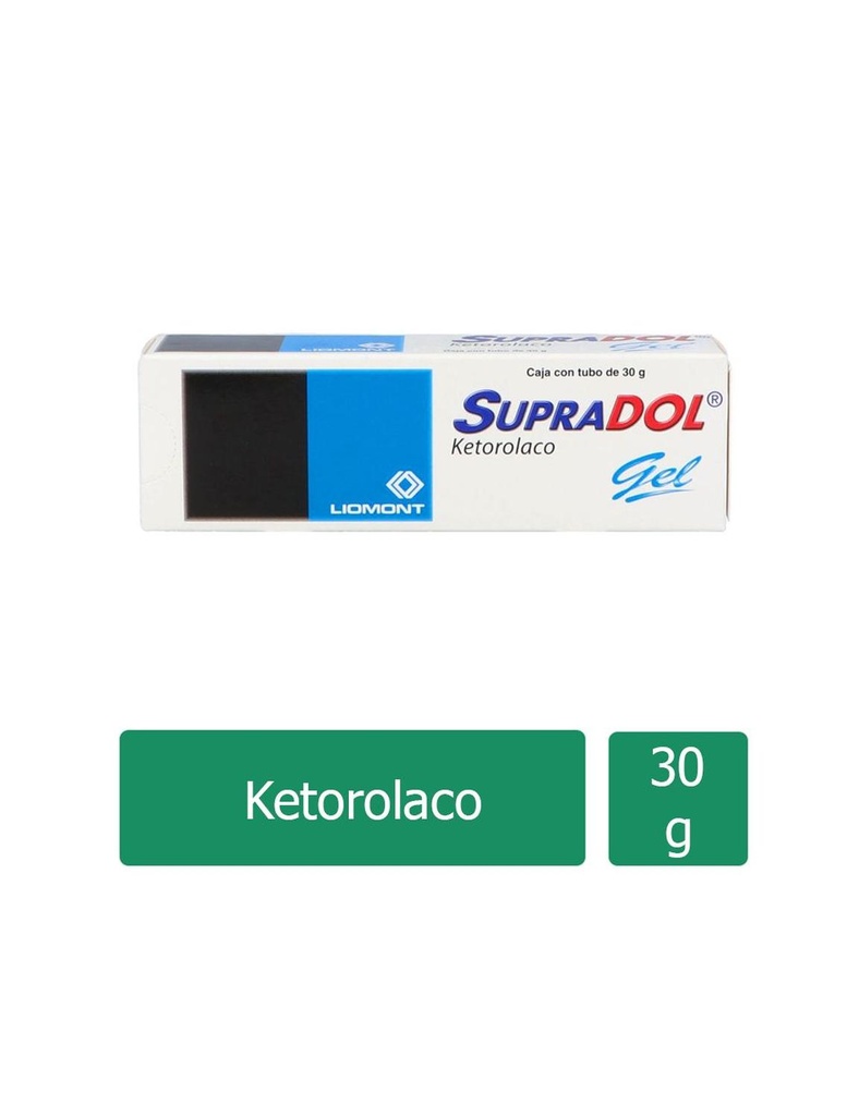 Supradol Gel Tubo 30 G 
