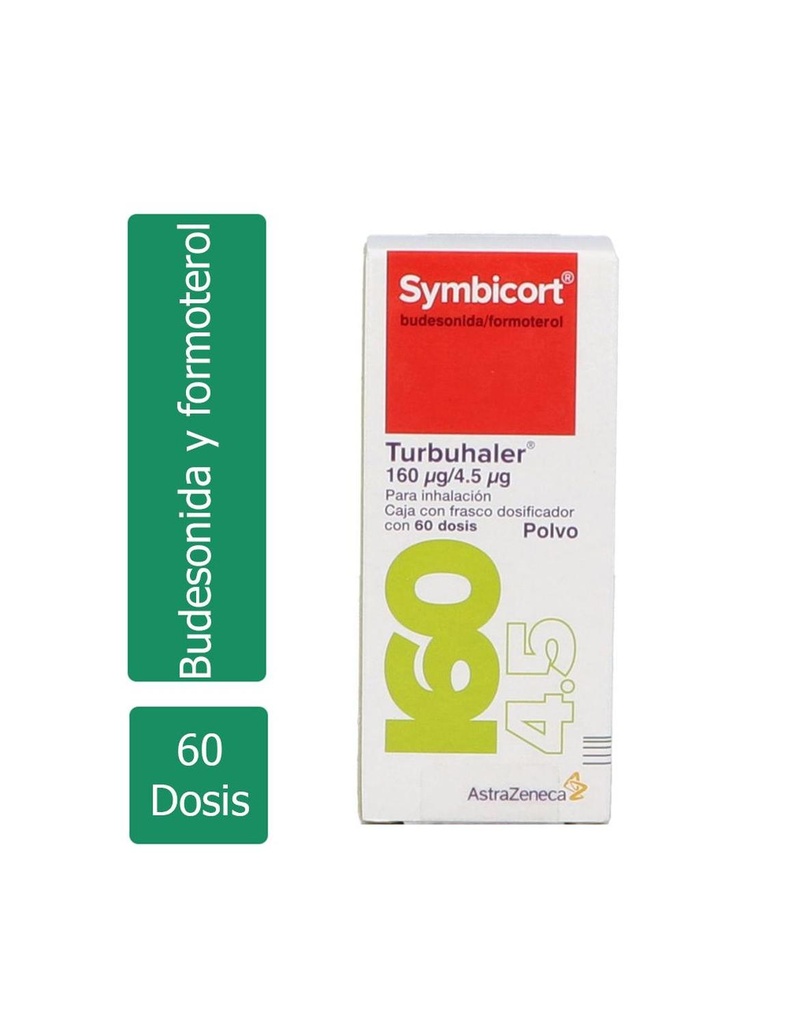 Symbicort 160/4.5 Mcg Polvo 60 Dosis 
