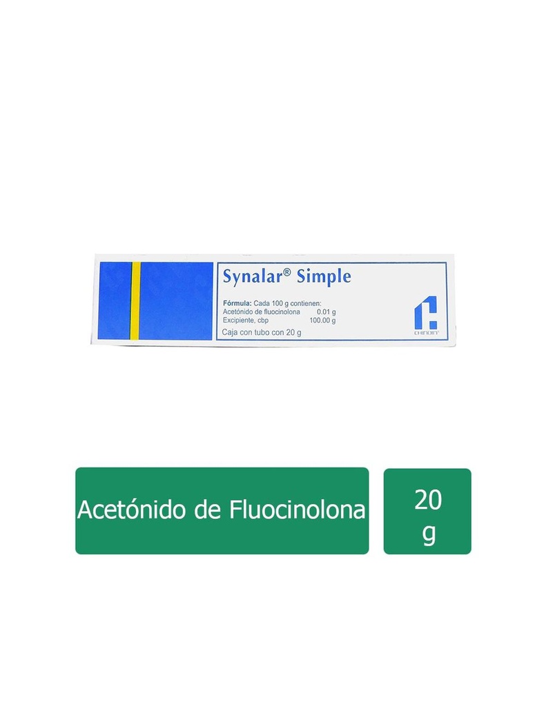 Synalar-S 0.01 % Crema 20 G 