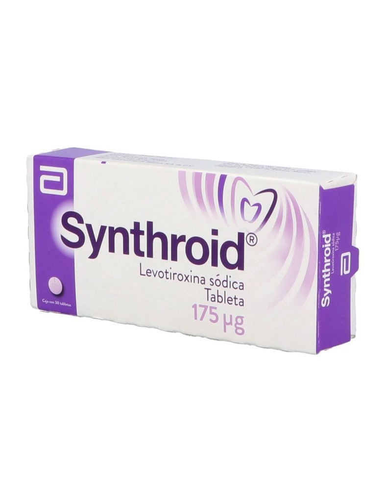 Synthroid 175 Mcg 30 Tabletas 