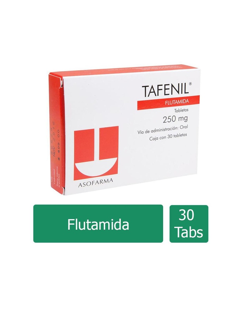 Tafenil 250 Mg 30 Tabletas 