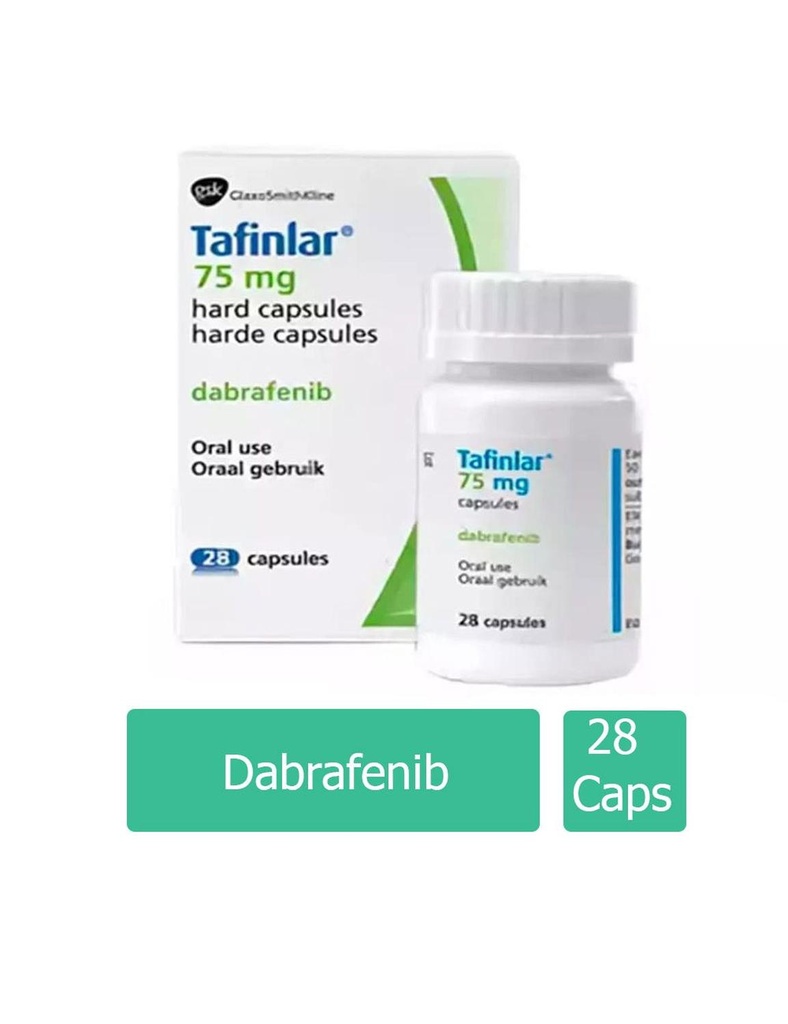 Tafinlar 75 Mg 28 Cápsulas 
