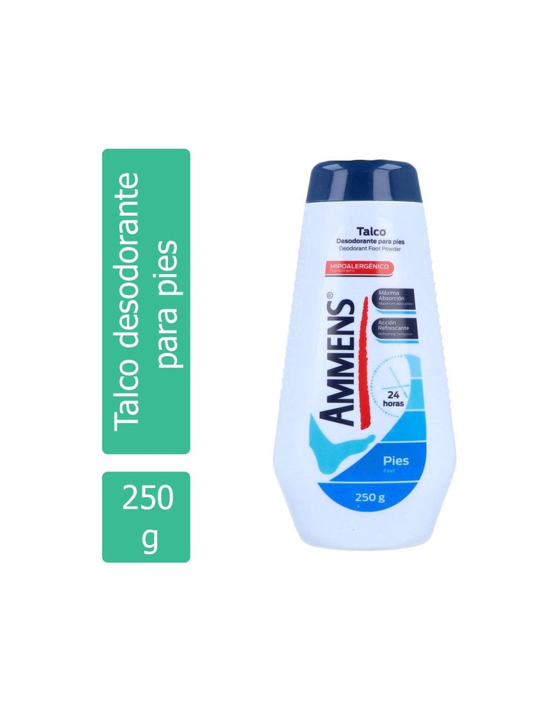 Talco Ammens Pies 250 G 