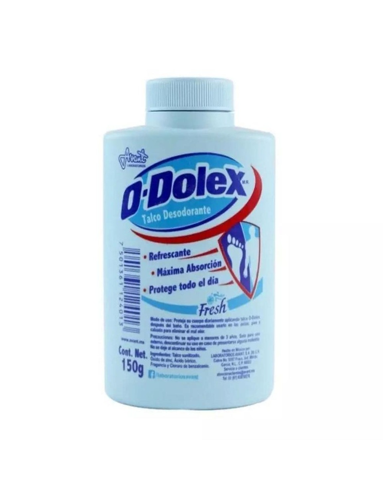 Talco Odolex Fresh 150 G 
