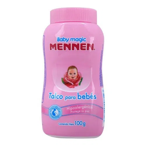 Talco Mennen Rosa 100 G 