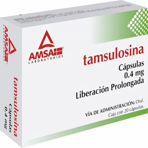 [7501361681349] Tamsulosina 0.4 Mg Liberación Prolongada 20 Cápsulas Genérico Sanofi Ave 