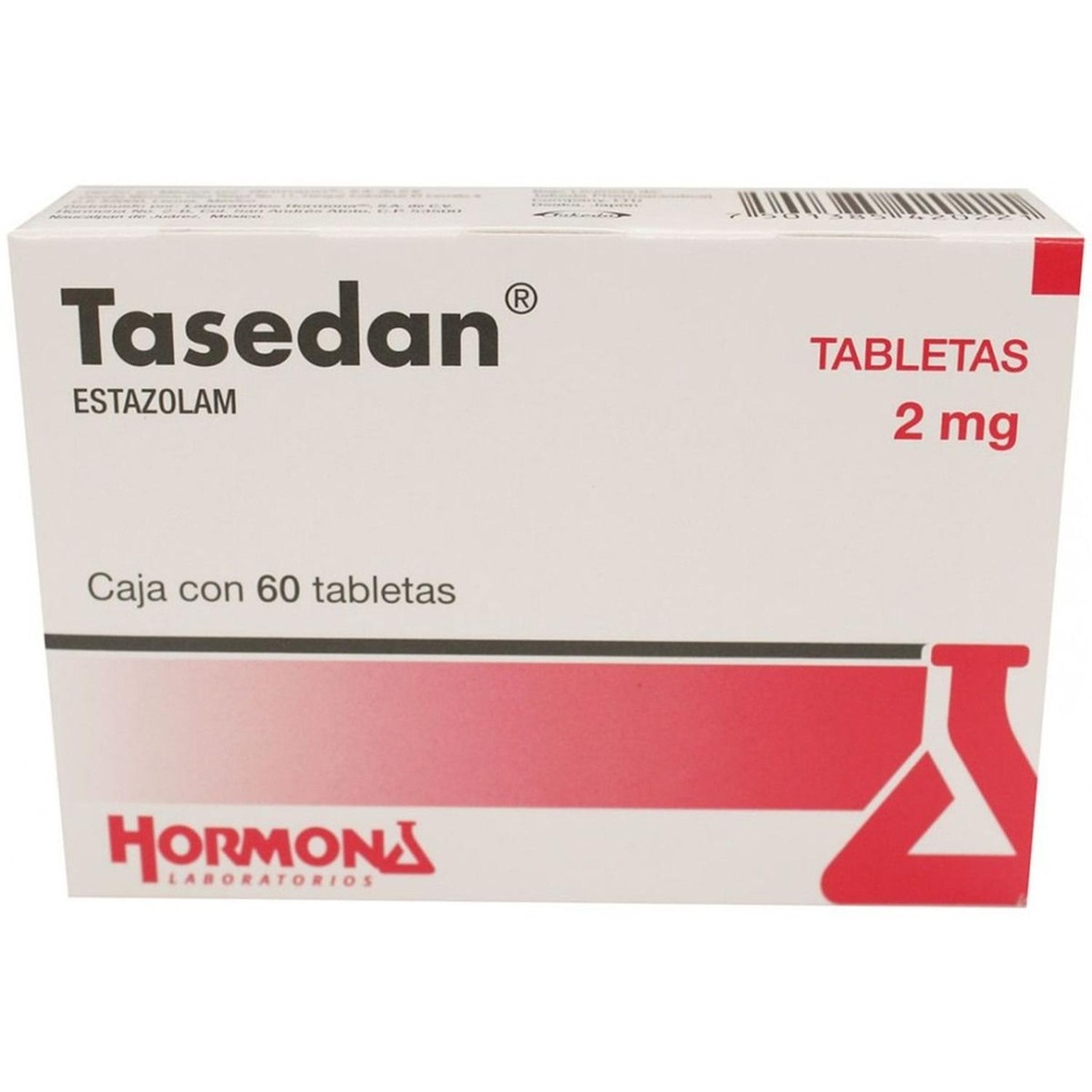 Tasedan 2 Mg 60 Tabletas 