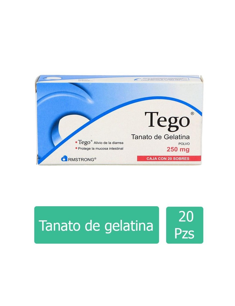 Tego 250 Mg 20 Sobres 