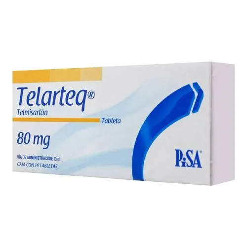 Telarteq 80 Mg 14 Tabletas 