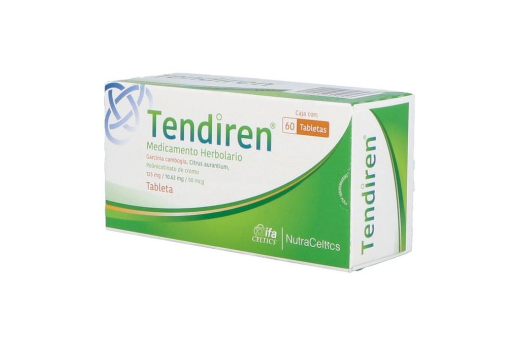 Tendiren 125 / 10.62 Mg / 50 Mcg 60 Tabletas 