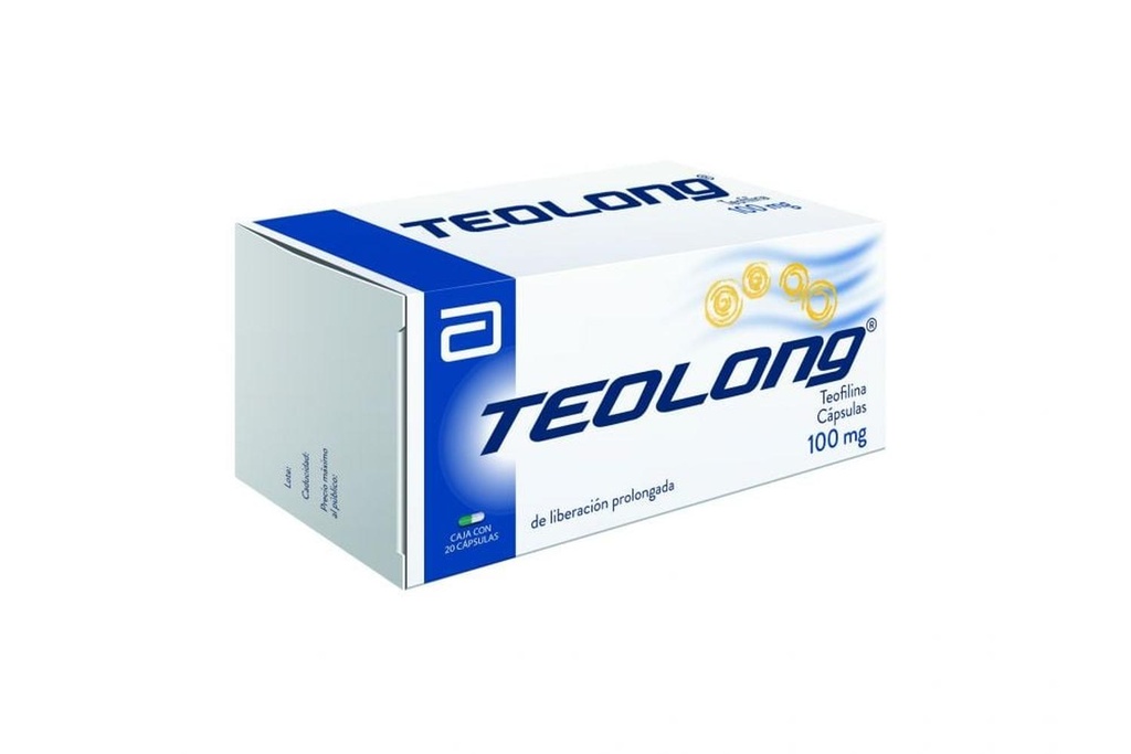 Teolong 100 Mg 20 Cápsulas 