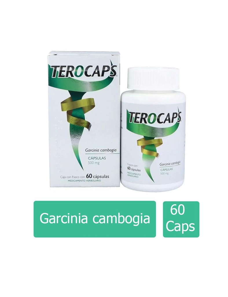 Terocaps 500 Mg 60 Cápsulas 