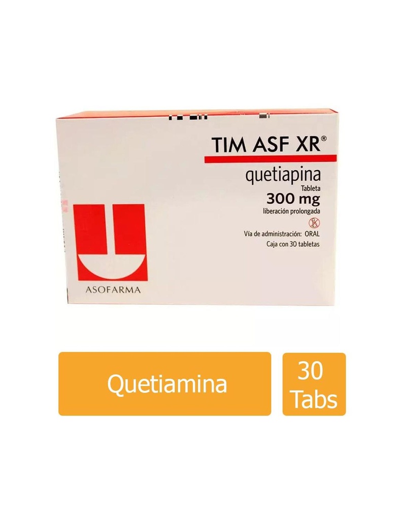 Tim Asf Xr 300 Mg 30 Tabletas 