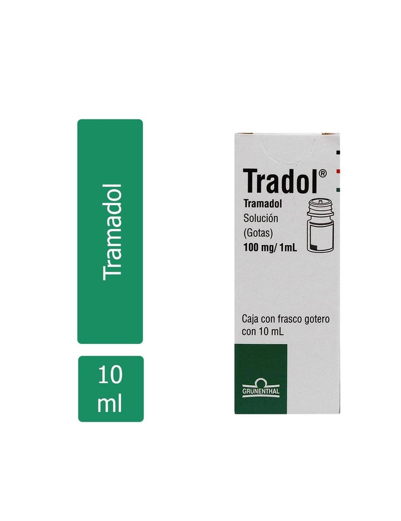 Tradol 100 Mg Gotas 10 Ml 