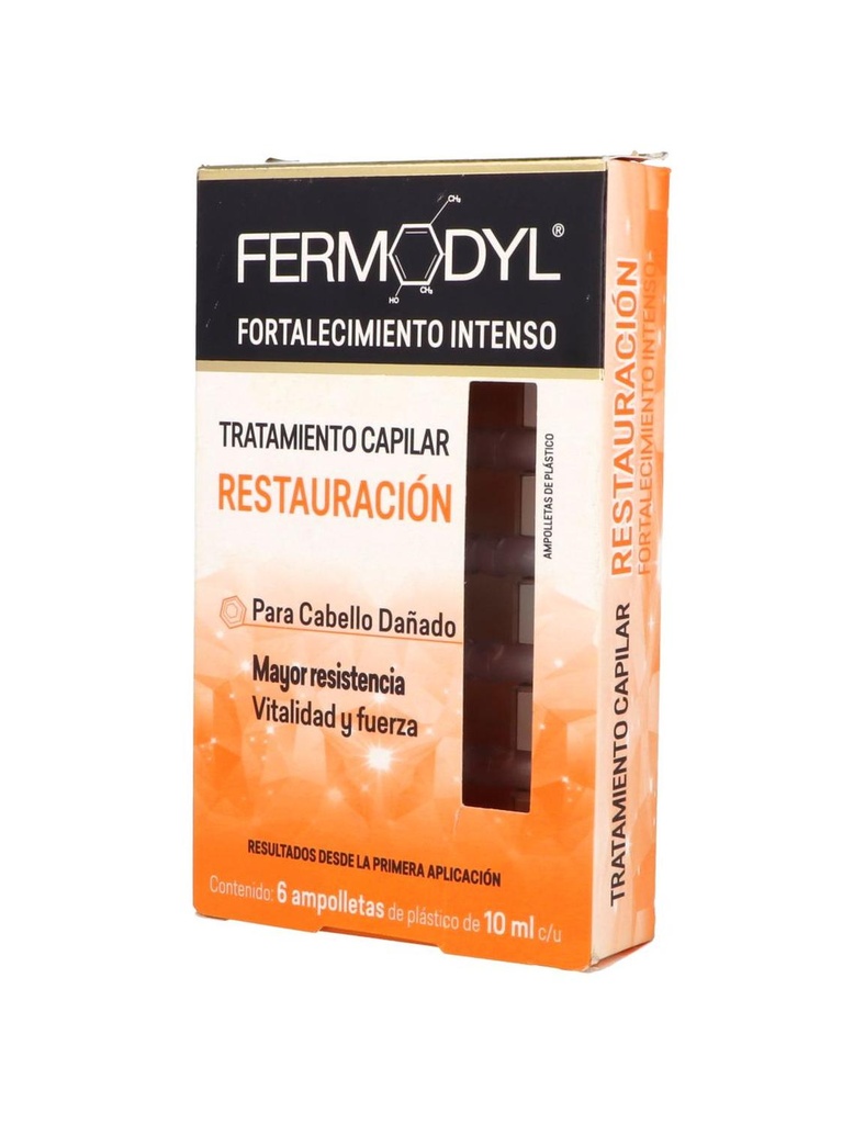 Tratamiento Fermodyl Fortalecimiento Extremo Ampolletas 6X10 Ml 