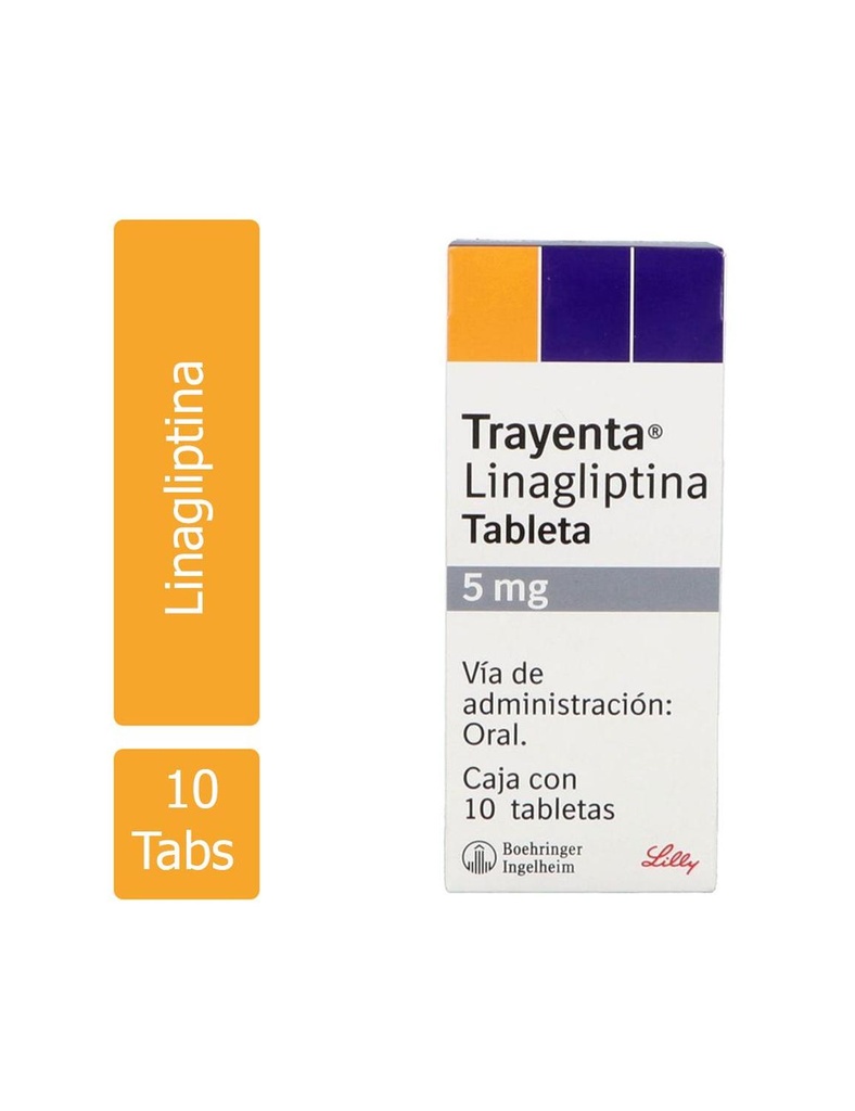Trayenta 5 Mg 10 Tabletas 
