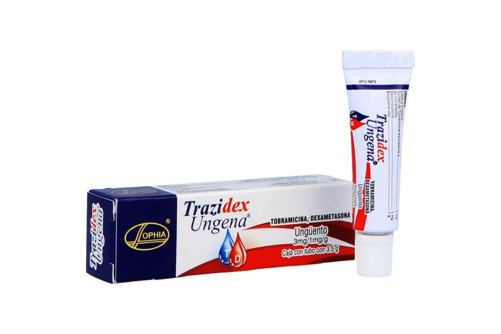 Trazidex Ungena 3/1 Mg Ungüento 3.5 G 