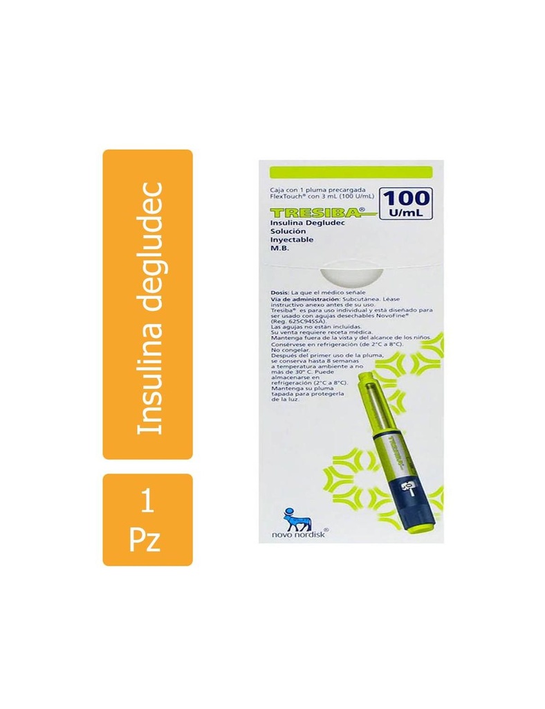 Tresiba Flex Touch Pluma 3 Ml 