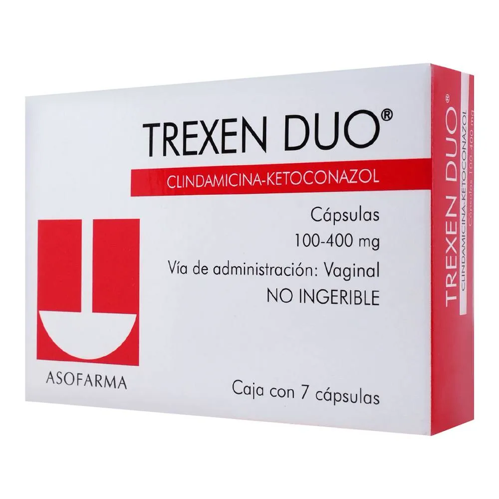 Trexen Dúo 100/400 Mg 7 Cápsulas 