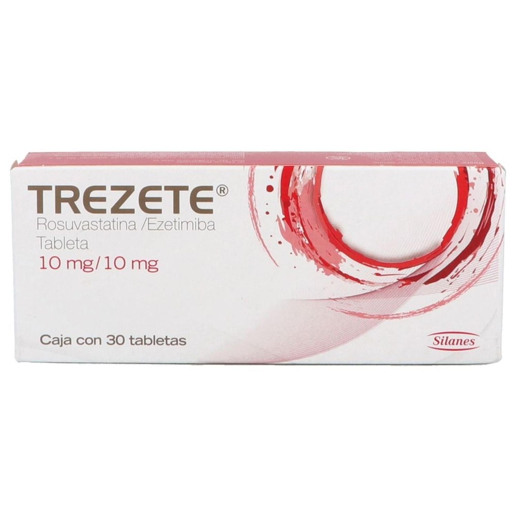 Trezete 10/10 Mg 30 Tabletas 