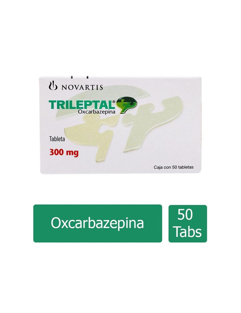 Trileptal 300 Mg 50 Grageas 