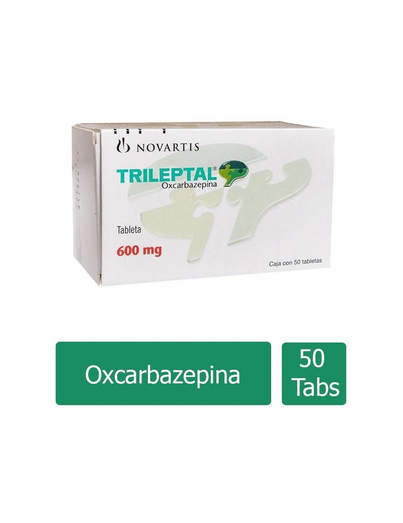 Trileptal 600 Mg 50 Grageas 